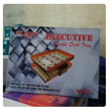 

Bak surat ( Executive Tray ) susun 2 microtop