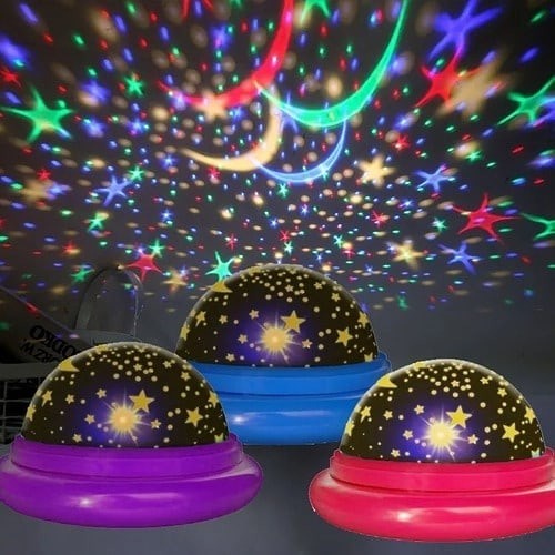 Lampu Tidur Proyektor STAR MASTER Night Lamp Lampu LED Motif Bintang - zansen