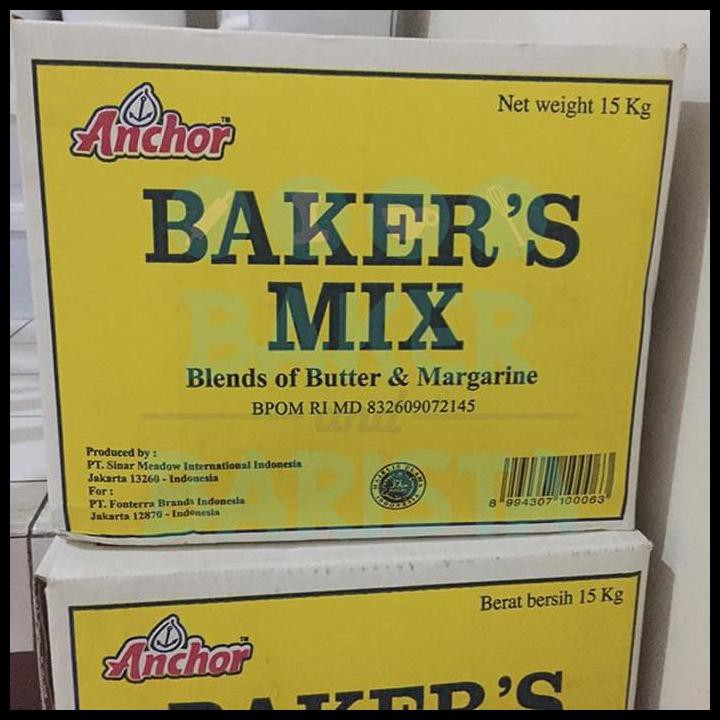 Anchor Bakers Mix 1Kg Blend Butter Margarine