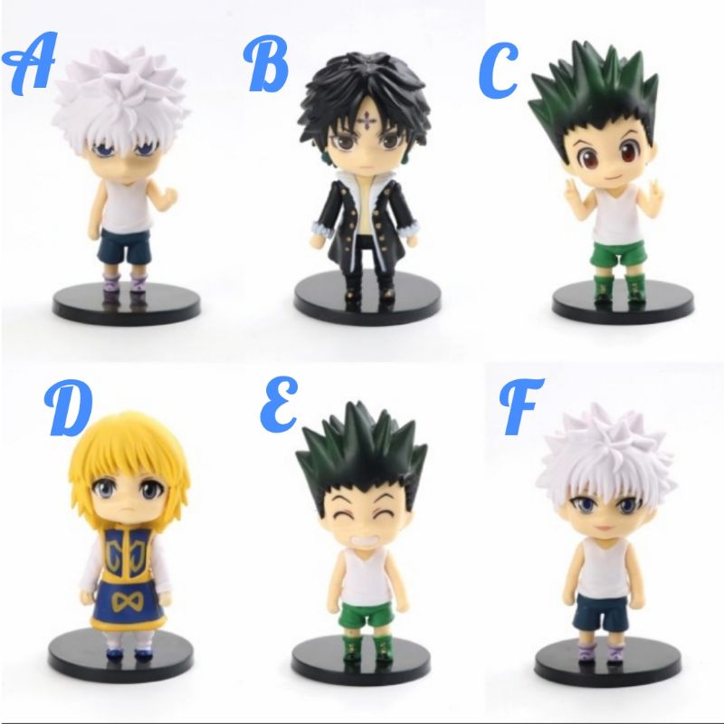 Action Figure Hunter X Hunter Gon Freecss Killua Zoldyck Kurapika