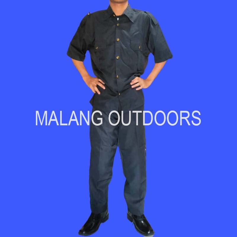 Seragam Safari Pendek / seragam satpam / safari satpam / Safari Security / Seragam Security - SAFARI