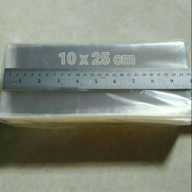

Plastik Mika Utk Souvenir 10x25 Cm/Crispy Packaging