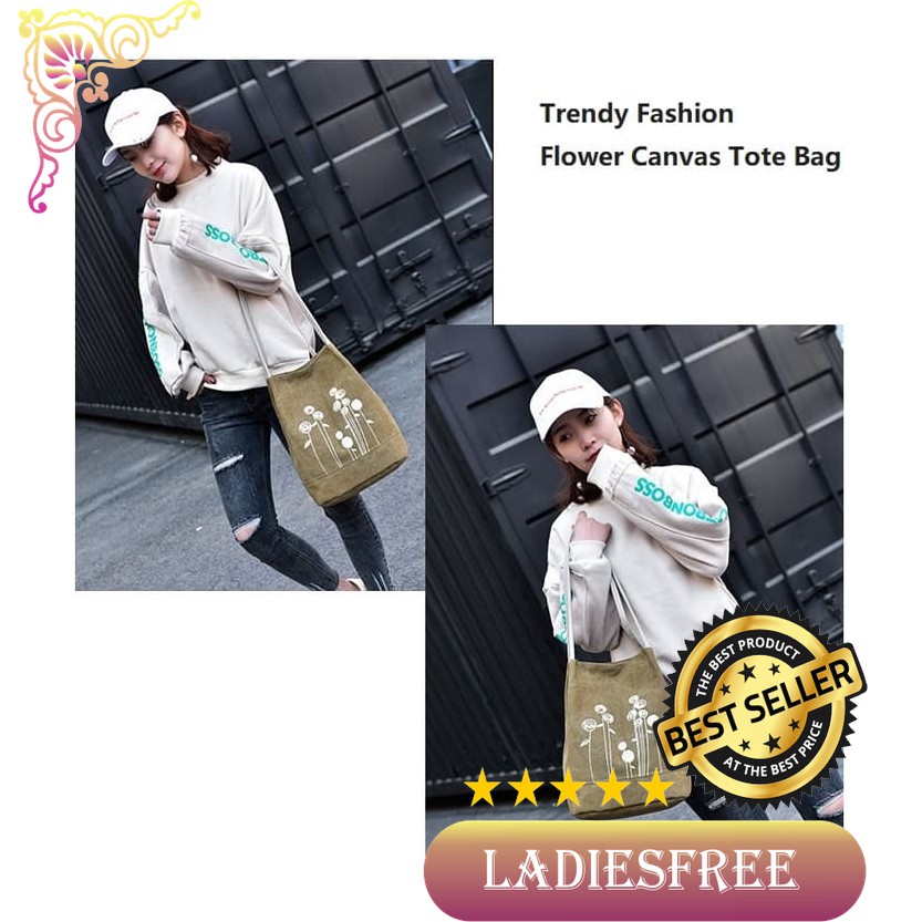 trendy canvas tote bags