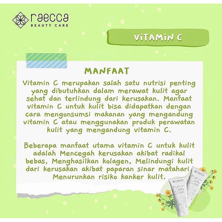 BPOM-[BELI 1 GRATIS 1 MASKER] Moisturizer Jelly Centella by Raecca 15ml