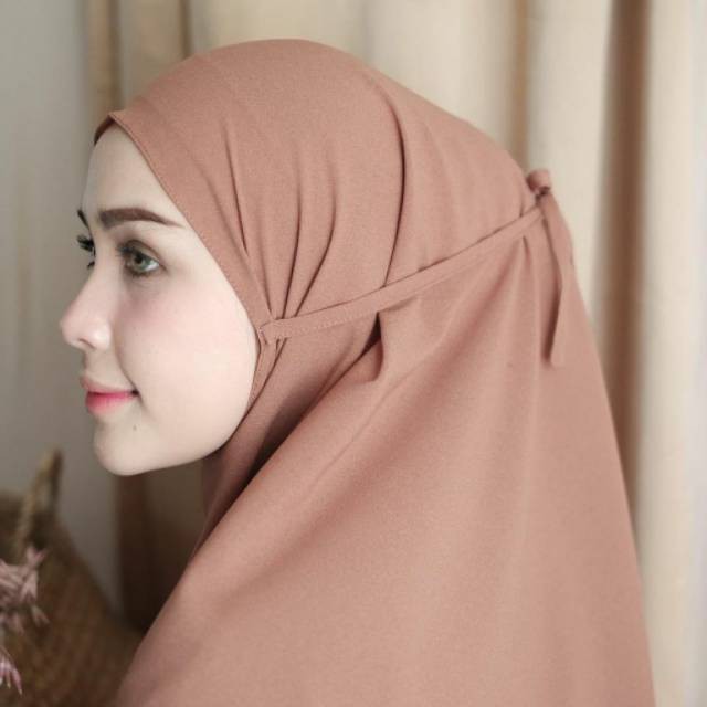 Hijab Bergo Maryam Diamond / Jilbab Bergo Tali instan