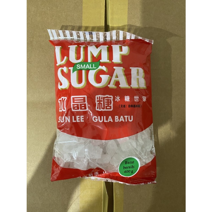 Gula Batu Lump Sugar 400gr 1 Dus