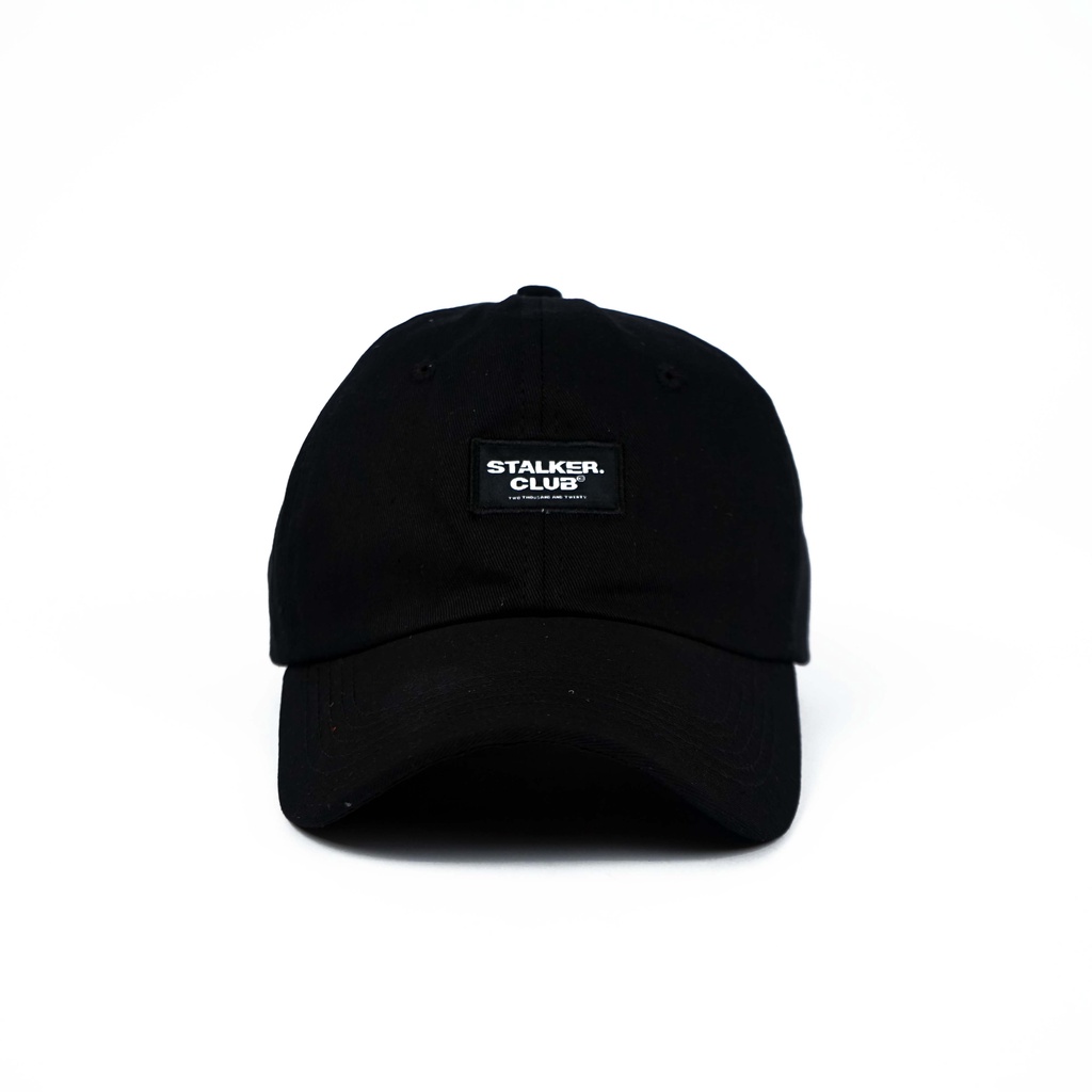 Stalker Black Basic Polo Cap