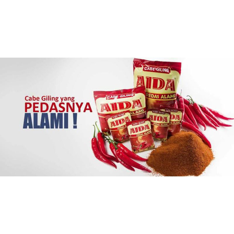 

aida cabe bubuk 25gram sachet