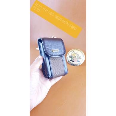 original carrying leather pouch dompet case nokia 7610 n91 n95 6600 7610 6670 6680 6681 n92