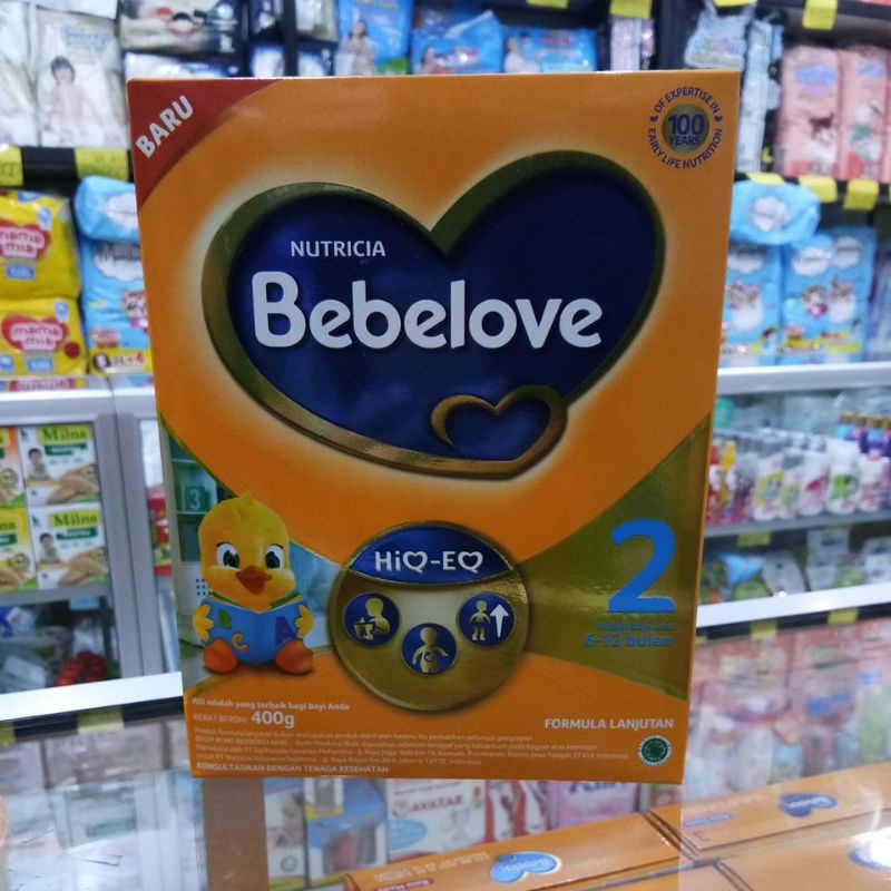 BEBELOVE 1(0-6BULAN)/ 2(6-12BULAN) 400GR