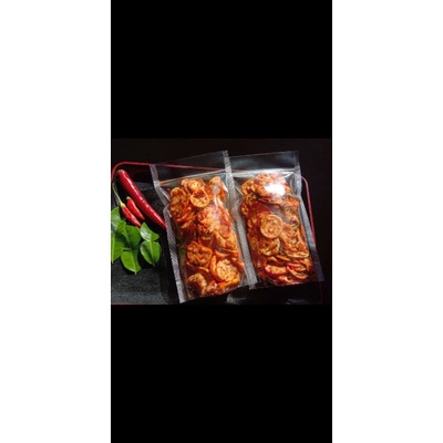 

krupuk seblak daun jeruk