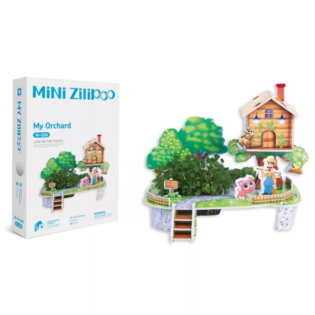 Puzzle 3D Bercocok Tanam My Orchard M-006 - Science Puzzle - Kado anak