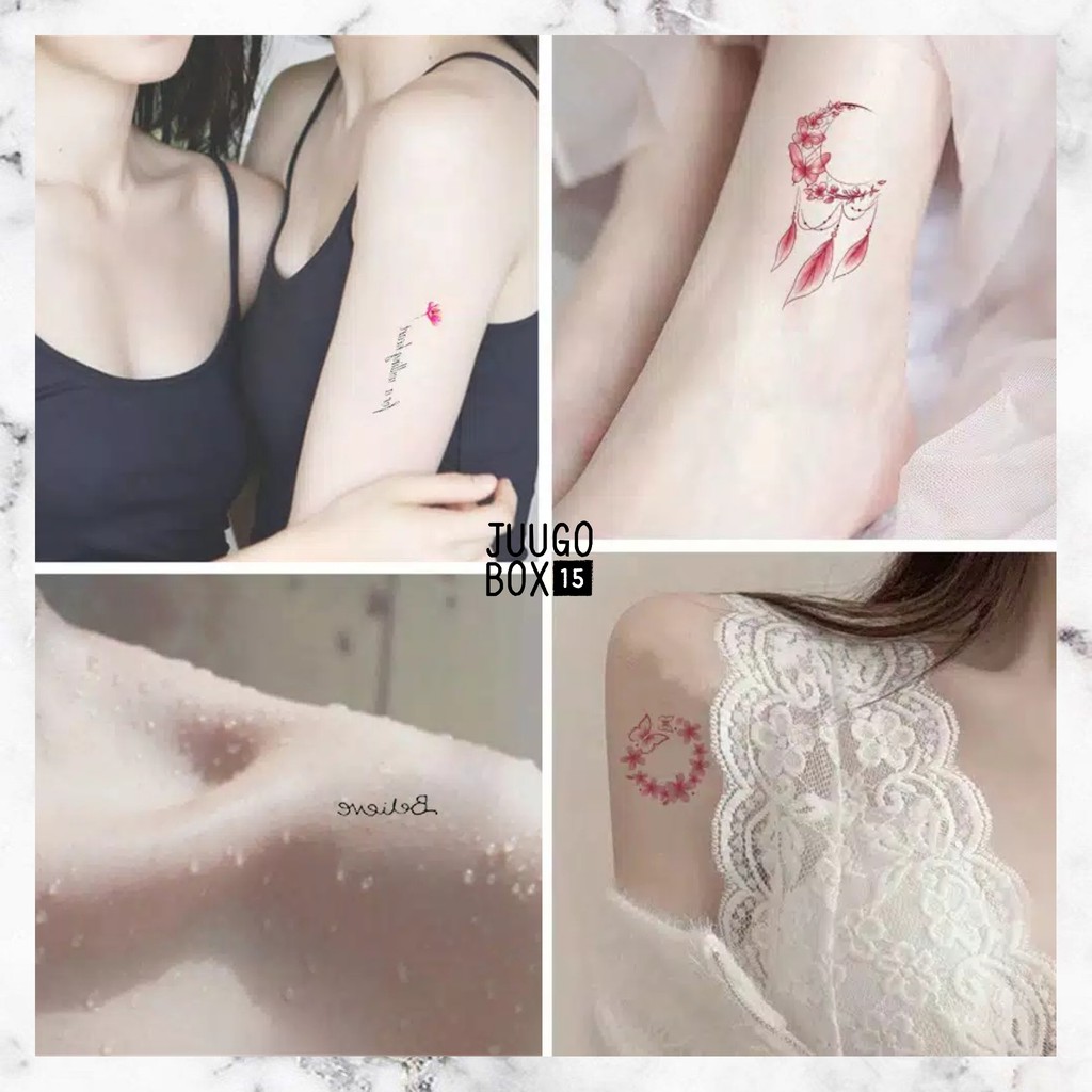 READY - TATTOO STICKER STIKER TATO KOREAN KOREA STYLE 1pc Random