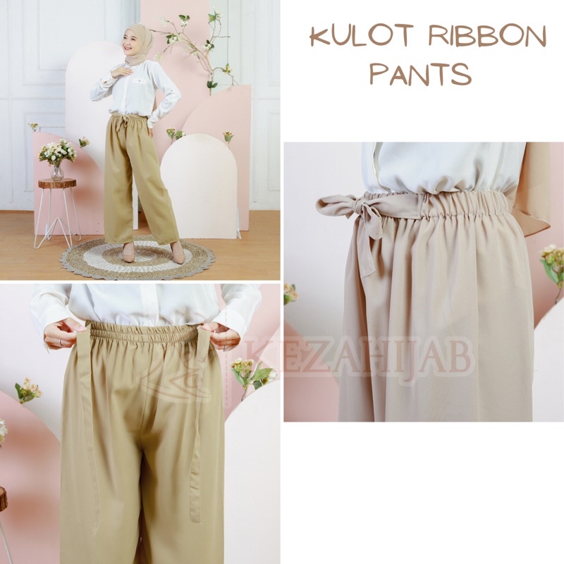 KULOT RIBBON PANTS PREMIUM/KULOT MURAH