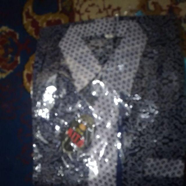 Kemeja Batik Cacing Biru Kemeja Kerja Kemeja Murah Kemeja Grosir