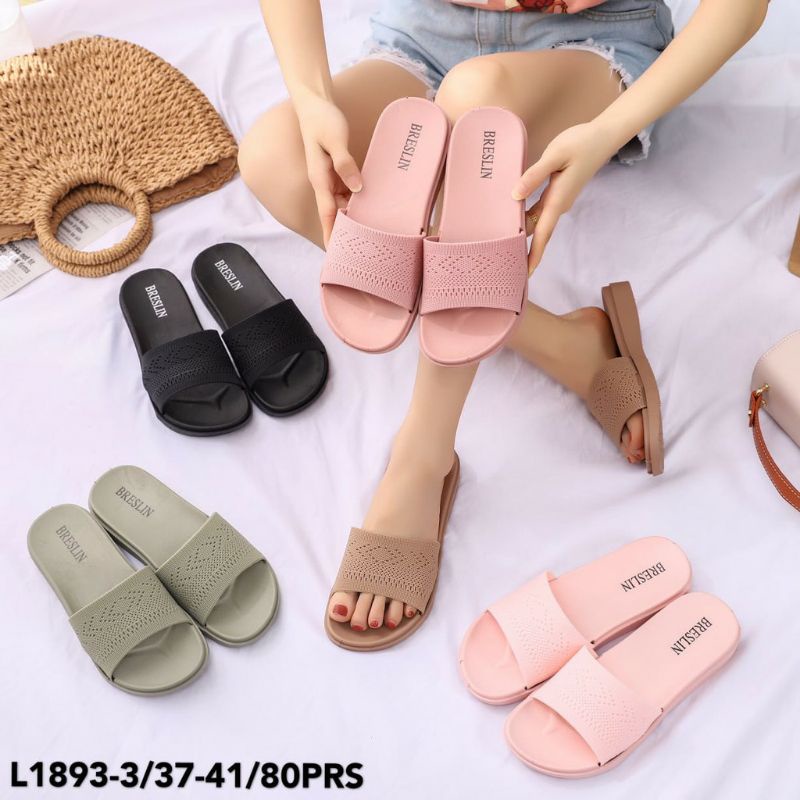 sandal jelly slipon cewek Breslin