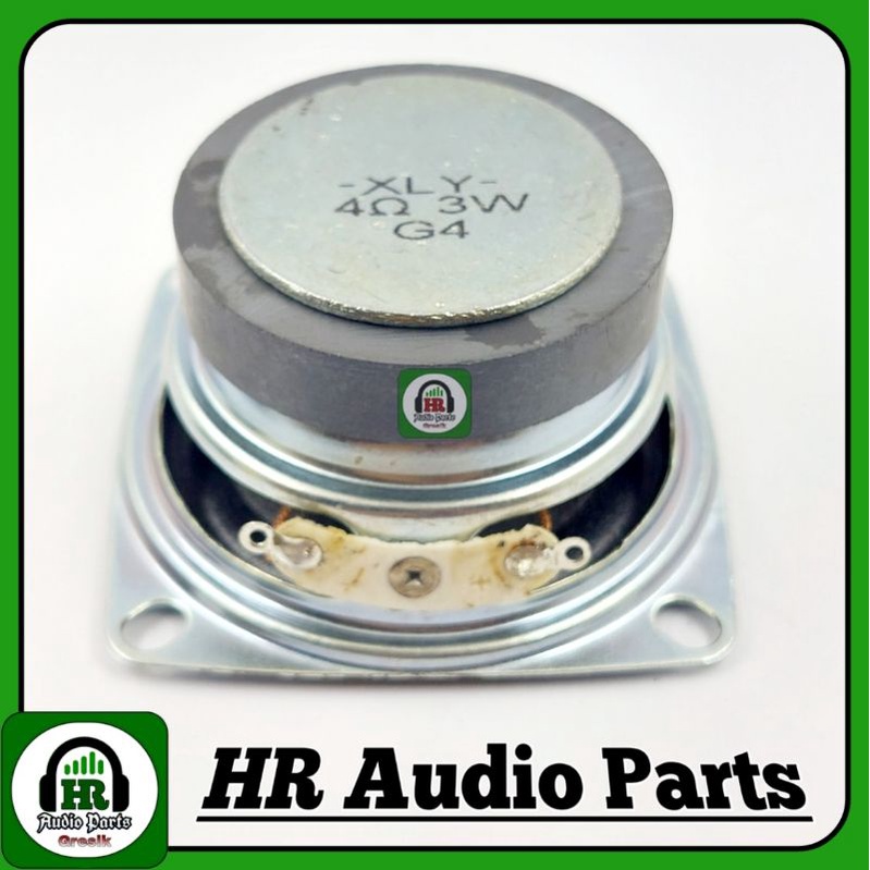 Speaker Mini 2&quot; inch 3W 4Ohm 3Watt 4R Cup Silver Magnet Besar 5Cm 50mm