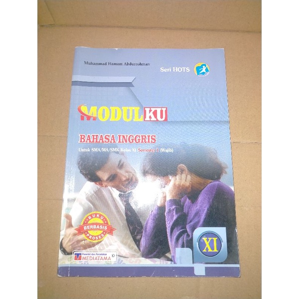 

Buku paket modulku bahasa inggris XI / 11