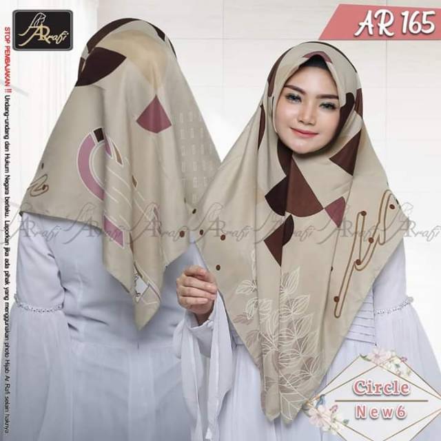 HIJAB AR RAFI 165 NEW VOAL