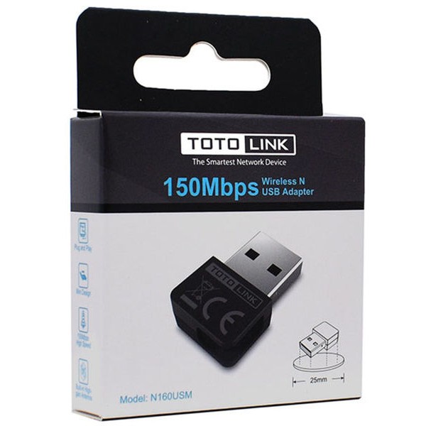 TOTOLINK N160USM Wifi Adapter Wifi Receiver Wifi Usb Dongle