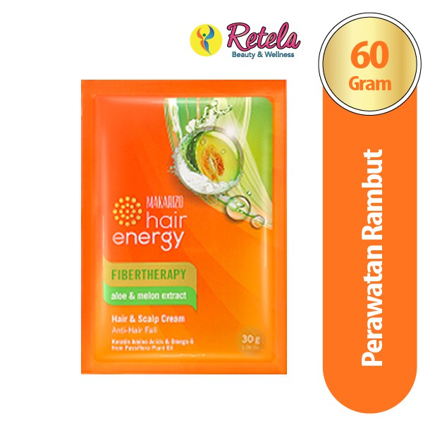 Makarizo Hair Energy Aloe Dan Melon / Masker Rambut Makarizo / Masker Makarizo
