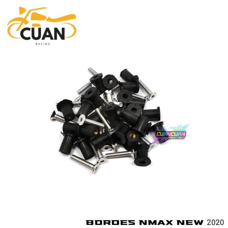 BORDES NMAX NEW 2020 / 2021 , BORDES NMAX OLD LAMA , BORDES CNC KARPET PREMIUM