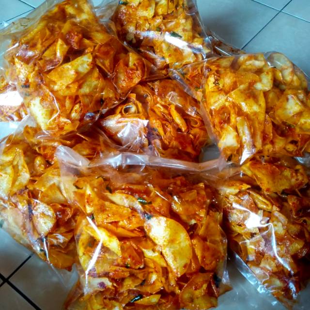 

KERIPIK SINGKONG BUMBU ULEK CABE