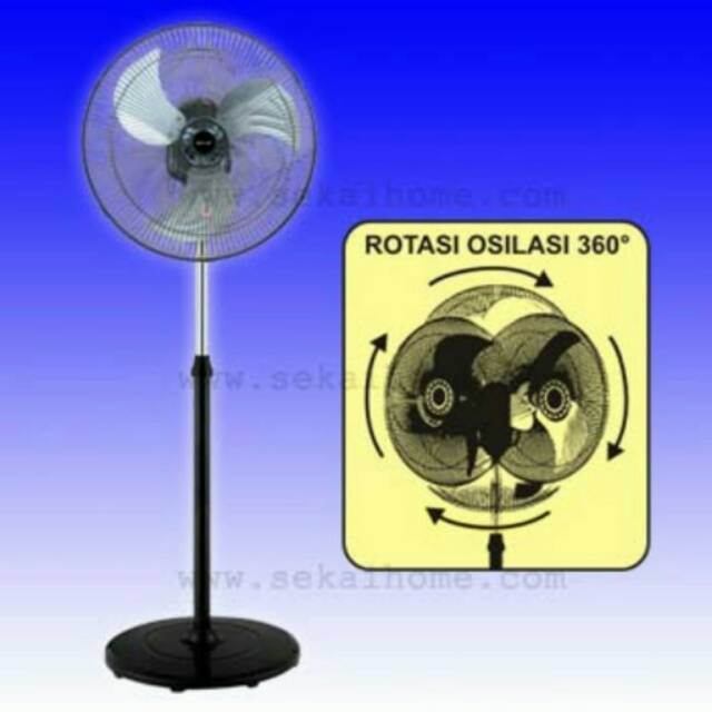 Kipas angin berdiri SEKAI Orbit standfan 18inc SFN-1809 besi