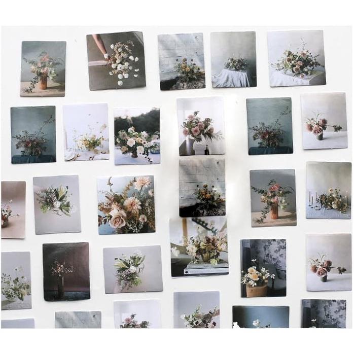 

Flower Bouquet Photograph Stickers Stiker Bunga Buket Aesthetic Bujo