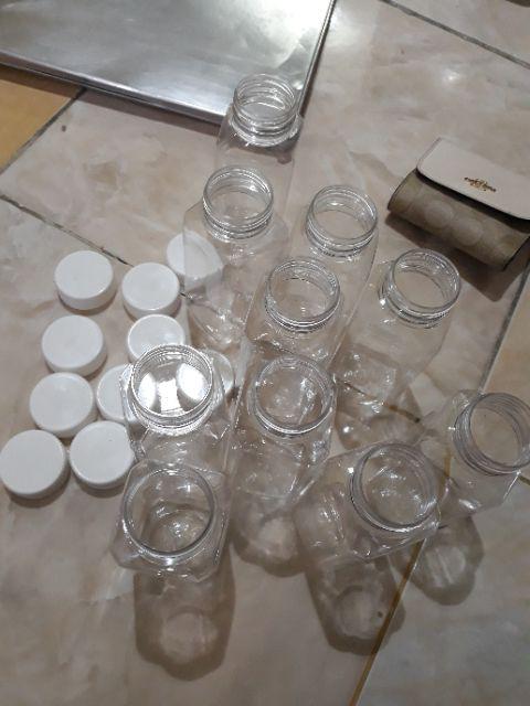 (paket 10 Pcs) Botol Jus Kick /kale Kotak 250 Ml
