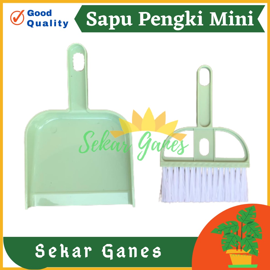 Sapu Pengki Set Mini Multifungsi Serok Cikrak Sapu Mini Plus Dustpan Pengki Serbaguna Kecil Pembersih Debu Karpet Mobil/Sapu Termurah