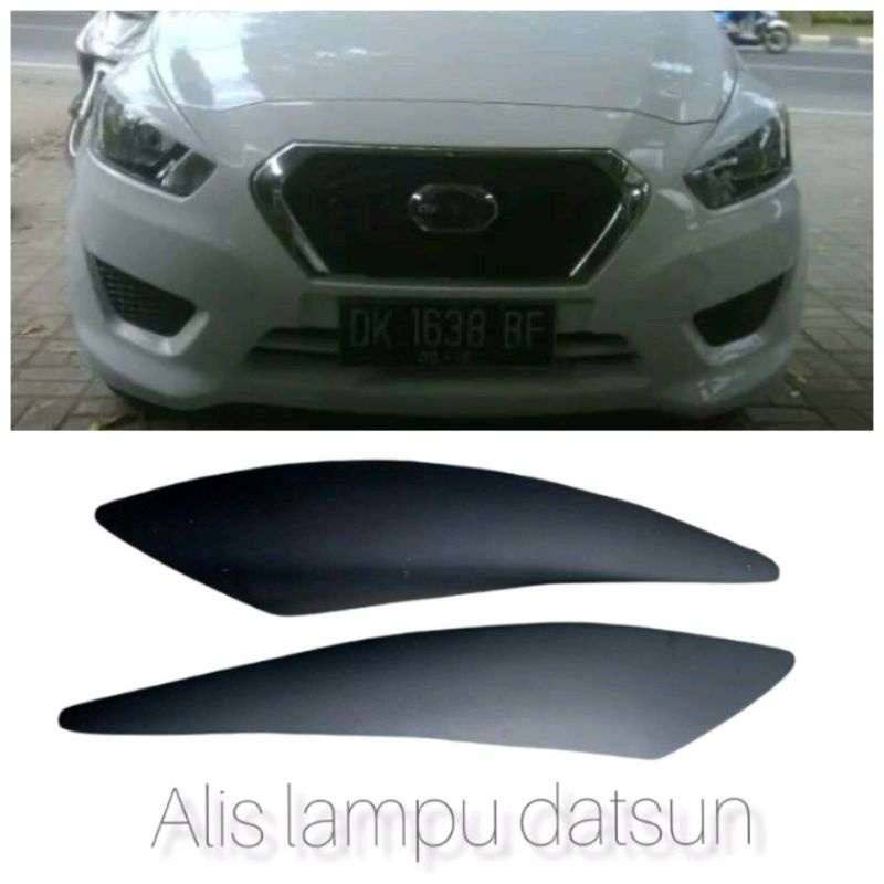 Alis lampu eyelid mata sipit Datsun Go / Go+ plus panca 2014-2016