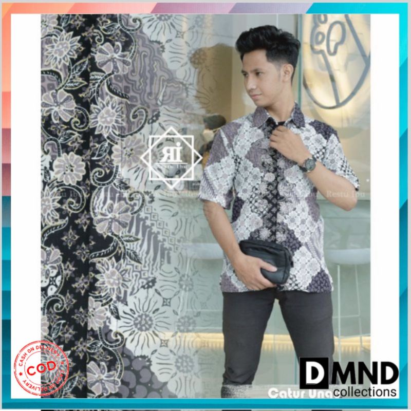 KEMEJA BATIK MODERN/KEMEJA BATIK PRIA/KEMEJA BATIK ACARA/KEMEJA BATIK LENGAN PENDEK/KEMEJA BATIK TERLARIS