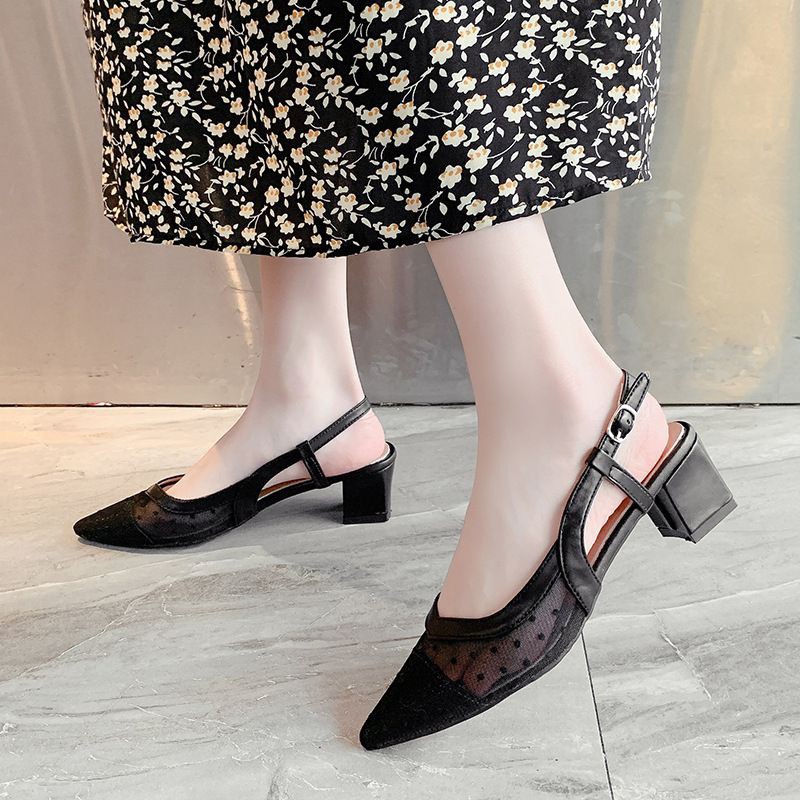 [JY] Sepatu Heels Wanita 5cm JY 1558 GOOD QUALITY ELEGAN Sepatu Hak wanita Import slingback Impor