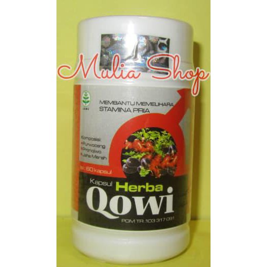 

HERBA QOWI | KAPSUL HERBAL STAMINA PRIA ( PURWO !!!