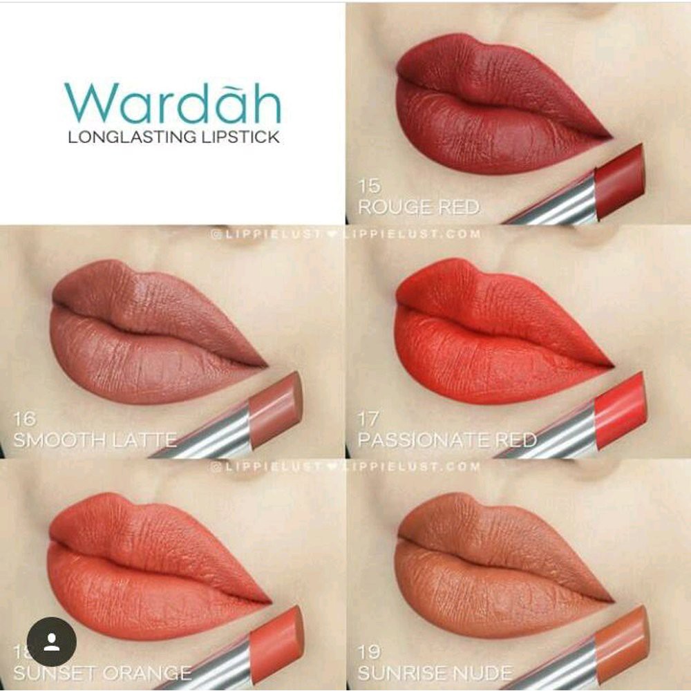 lipstik wardah long lasting warna coklat