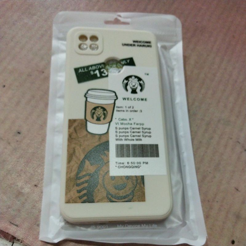 Soft Case Tpu Motif Starbucks Untuk Xiaomi Redmi 9C