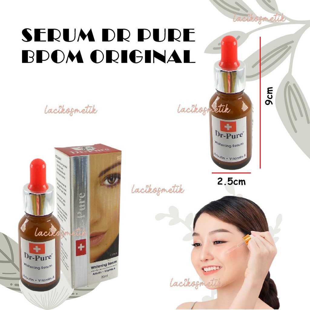 ✨LACIKOSME✨ SET DR PURE WHITENING - PAKET SET SERUM CREAM DAY NIGHT BPOM ORIGINAL