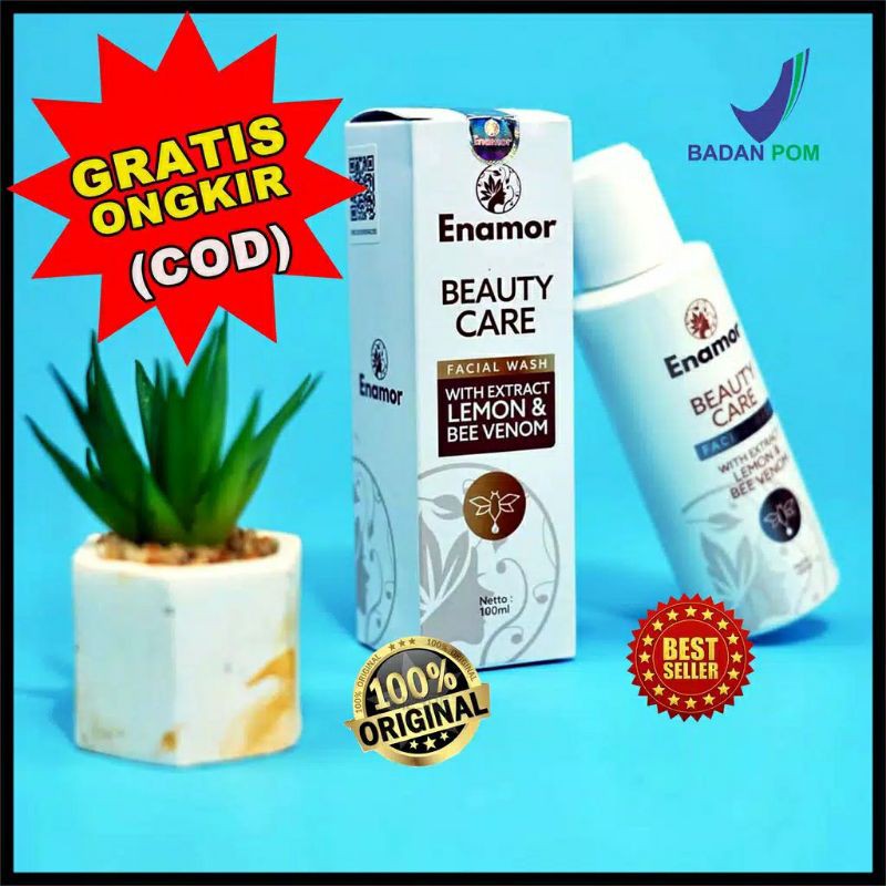 ENAMOR  FACIAL WASH | ENAMOR BEAUTY CARE 100% ORIGINAL | PEMBERSIH WAJAH | BPOM COD