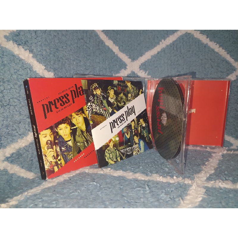 (Preloved) BTOB PRESS PLAY 2ND MINI ALBUM (ASIA SPECIAL EDITION) ❗MOHON BACA DESKRIPSI❗