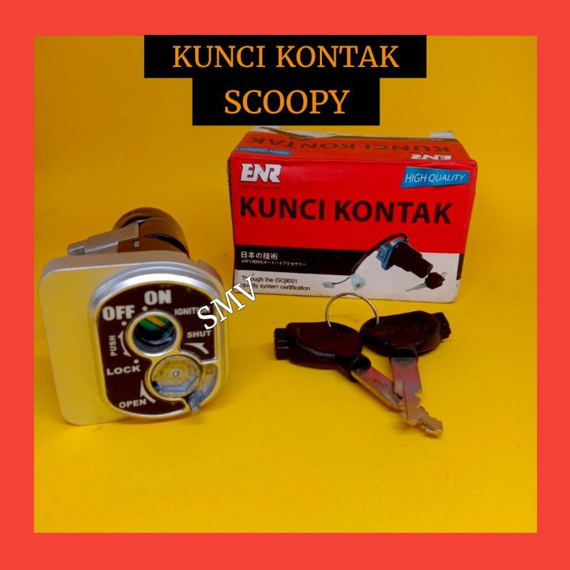 KUNCI KONTAK SCOOPY KARBU