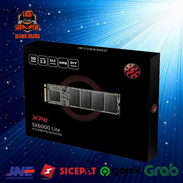 ADATA SSD XPG SX6000 LITE 256GB SX6000LITE 256 GB NVME M2 MANTULL