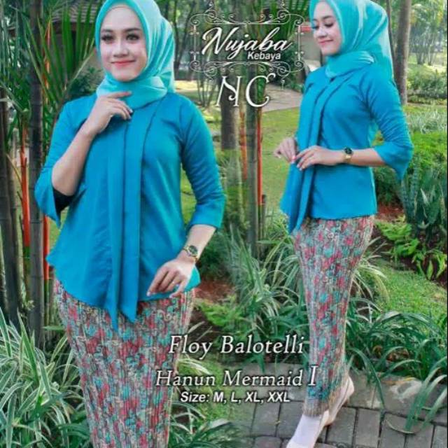 SETELAN KEBAYA FLOY BALLOTELY POLOS ROK DUYUNG KEBAYA MURAH KEBAYA MODERN KEBAYA REMAJA BAJU WANITA