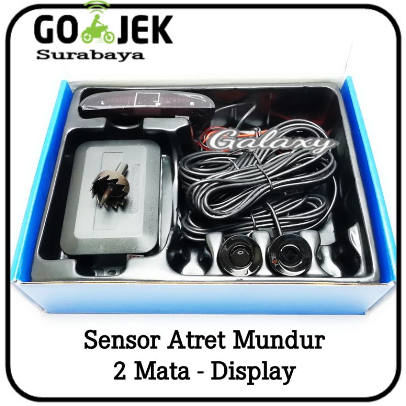 Sensor Atret Mundur - Bunyi / Display