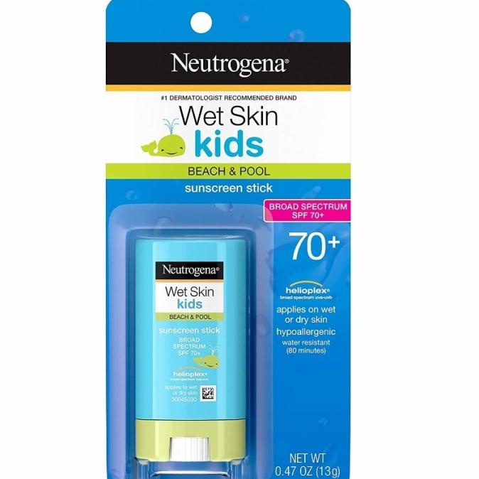 Neutrogena Wet Skin Kids Water Resistant Sunscreen Stick SPF70
