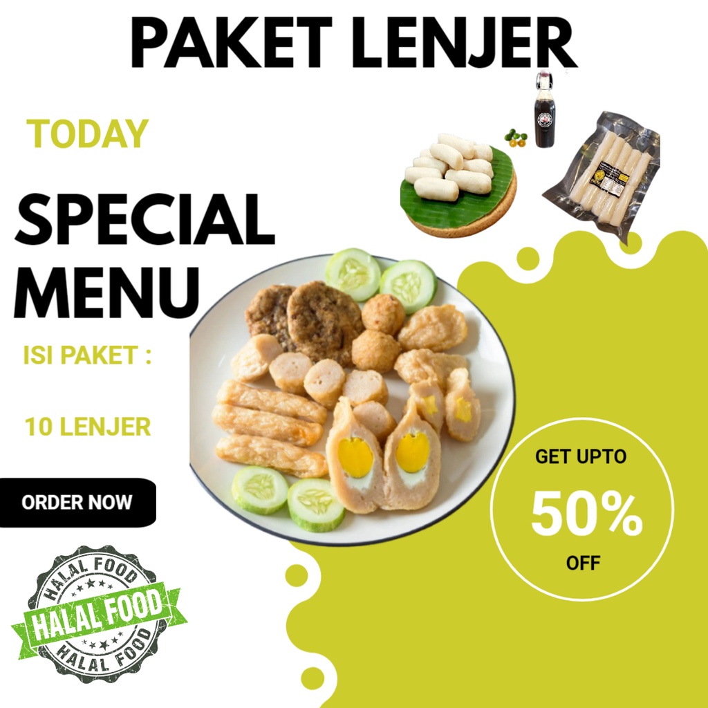 

Pempek asli palembang paket lenjer empek empek frozen