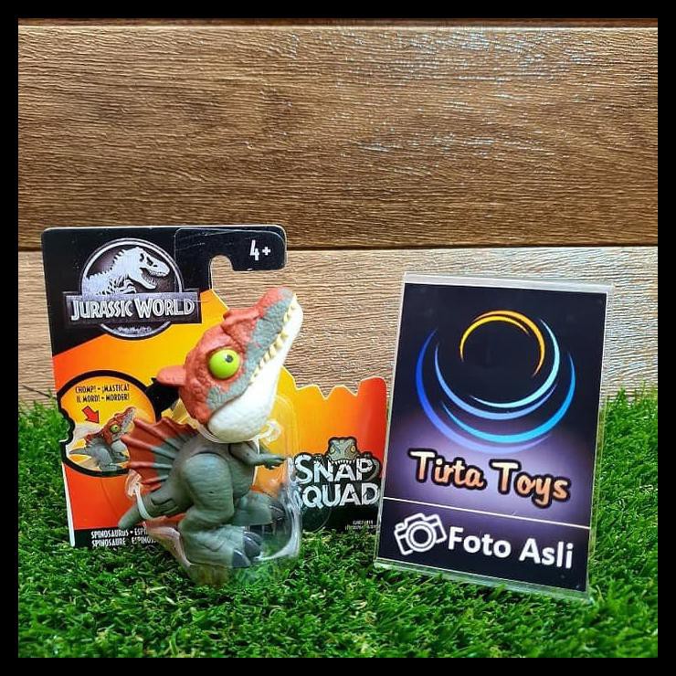 New Product Mattel Snap Squad Wave 4 Dino Spinosaurus Jurassic World
