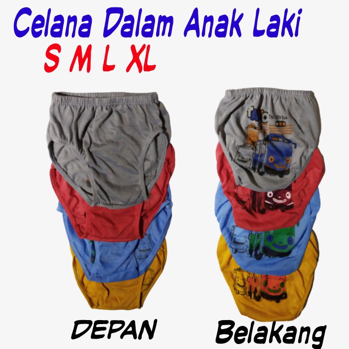 [3 pcs] Celana Dalam Anak Laki-laki | CELANA DALAM CD ANAK LAKI LAKI KARAKTER