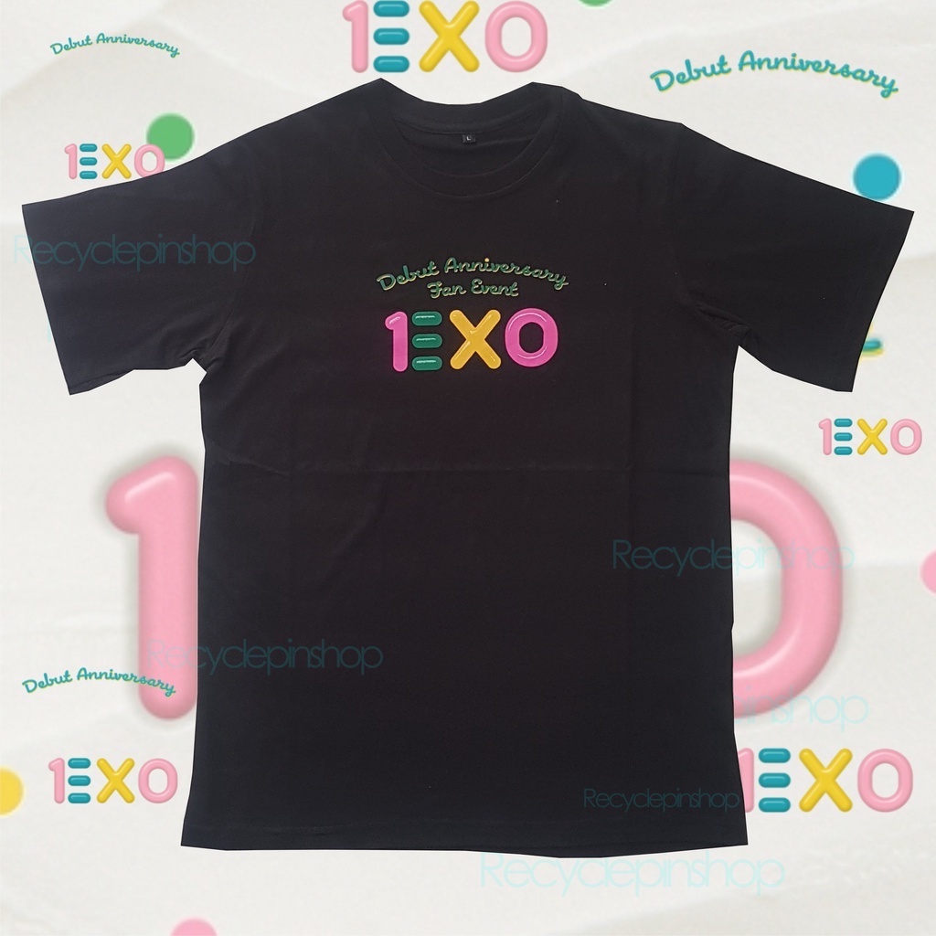 KAOS EXO DEBUT ANNIVERSARY FAN EVENT 2022 EXO T-SHIRT kpop