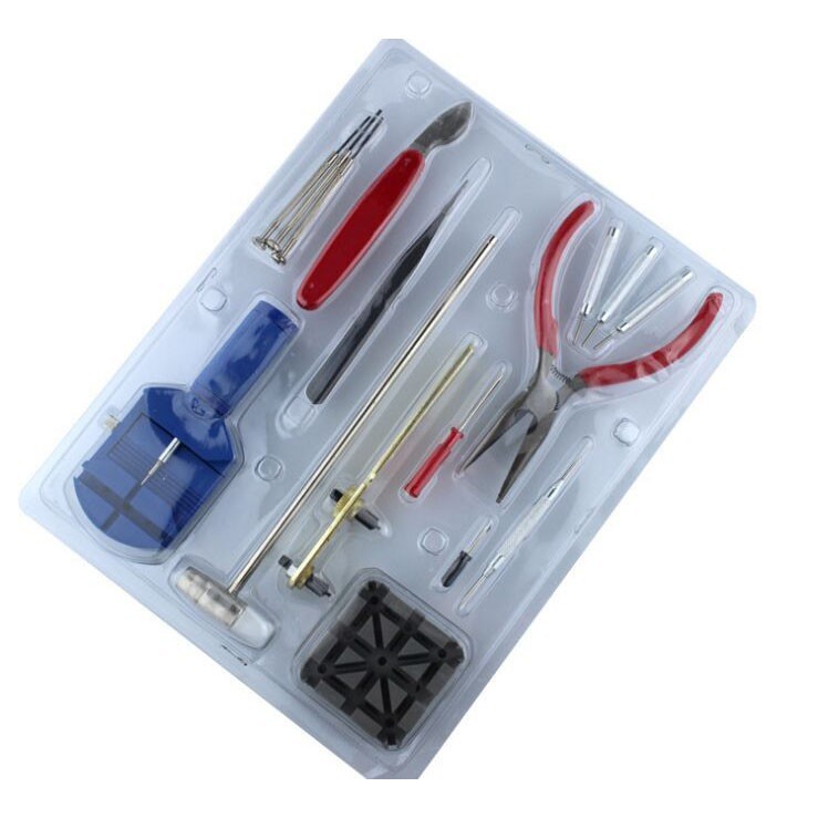 Grab medan Alat Reparasi Servis Jam Tangan Set 16 PCS - WW082